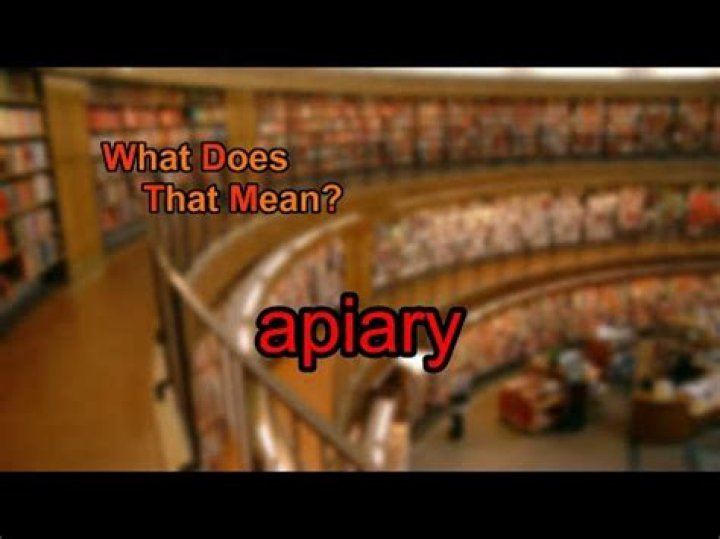 What does apiary mean?
