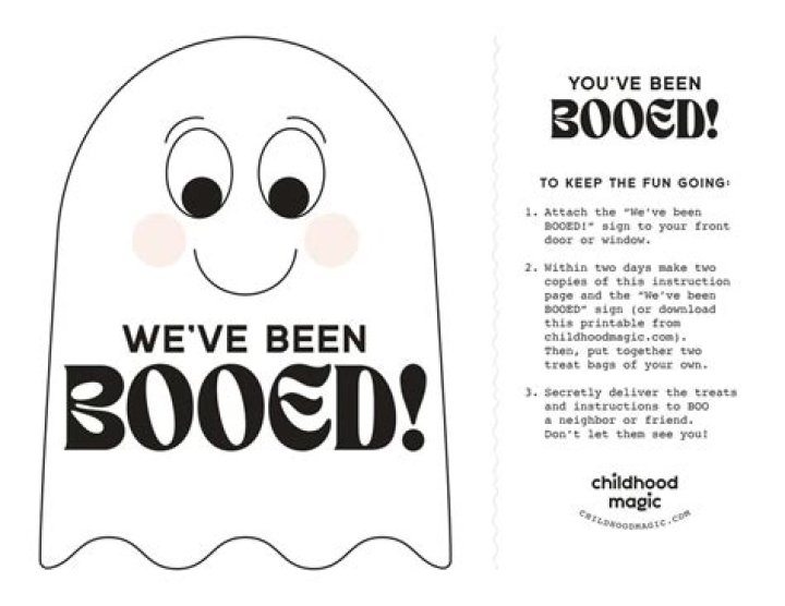 What does booed someone mean?