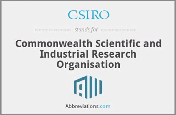 What does csiro stand for?