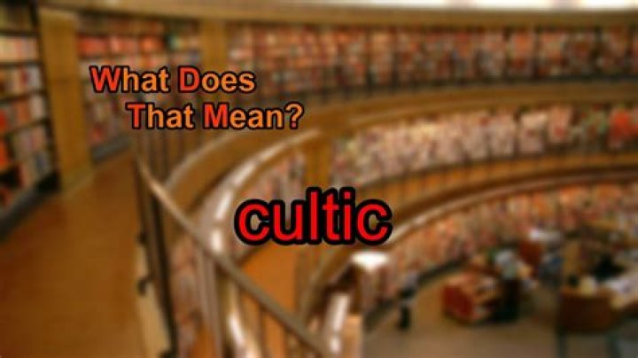 What does cultic mean?
