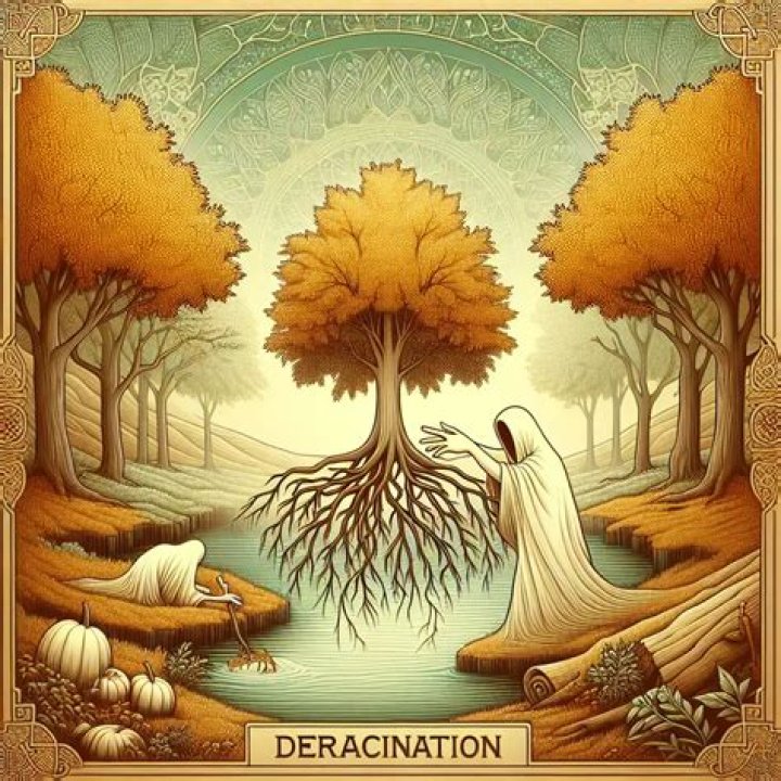 What does deracinate mean definition?