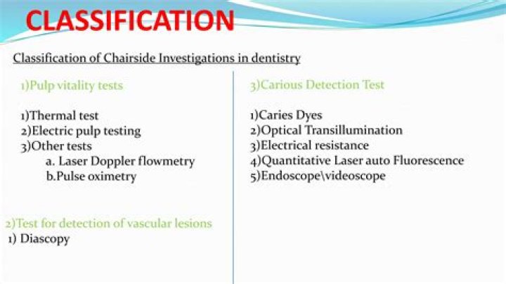 What does diascopy test for?