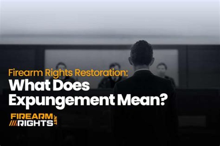 What does expungement mean?