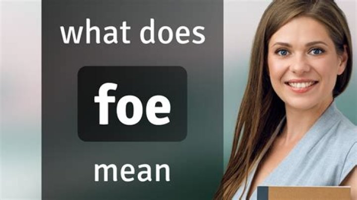 What does friendly foe mean?