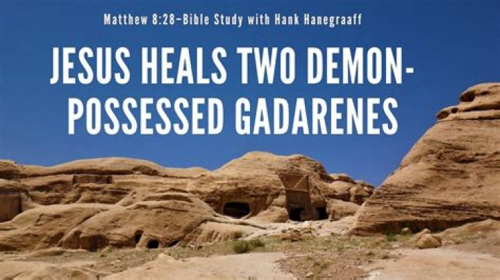 What does gadarenes mean?