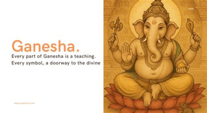 What does ganesha signify?