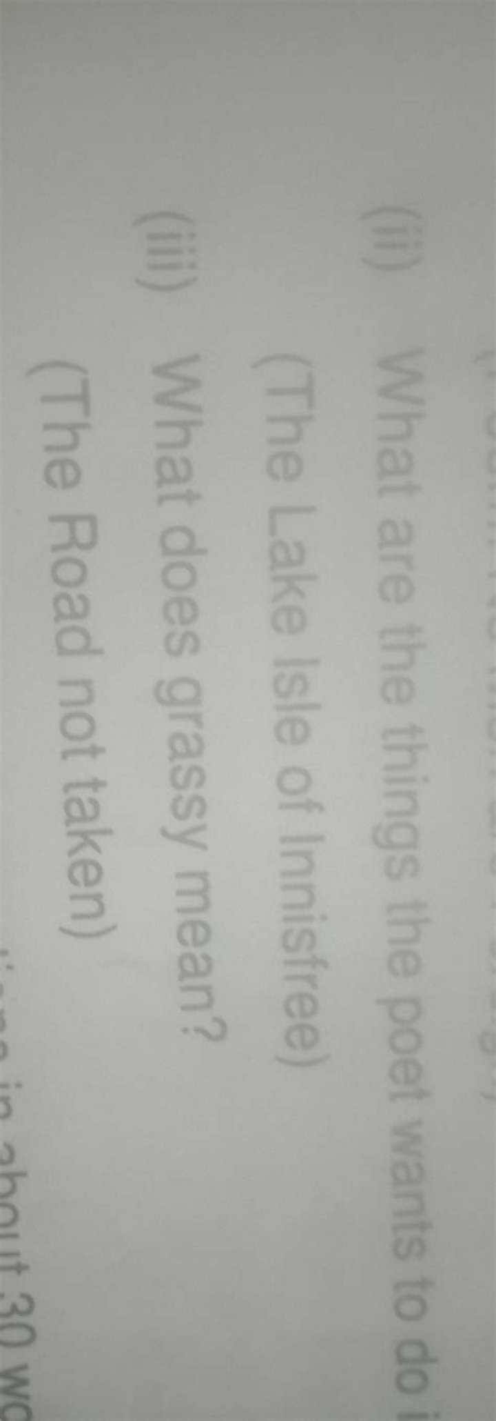 What does grassy mean?