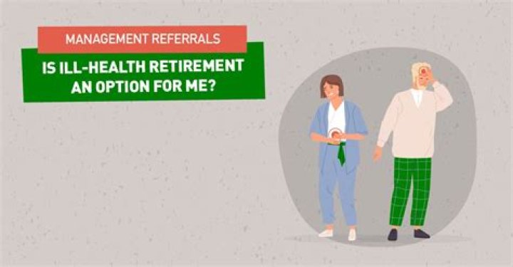 What does ill health retirement mean?
