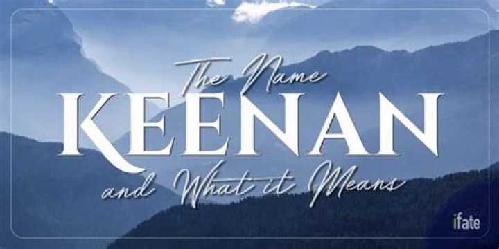 What does keenan mean?