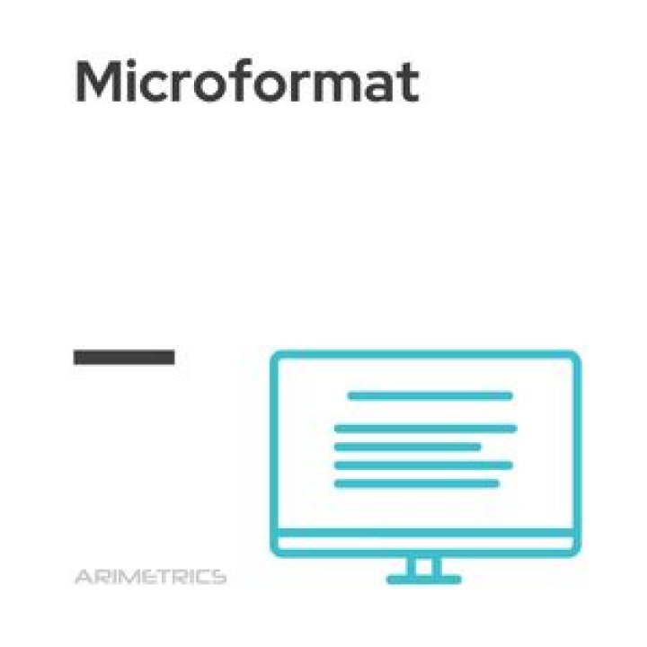 What does microformat mean?