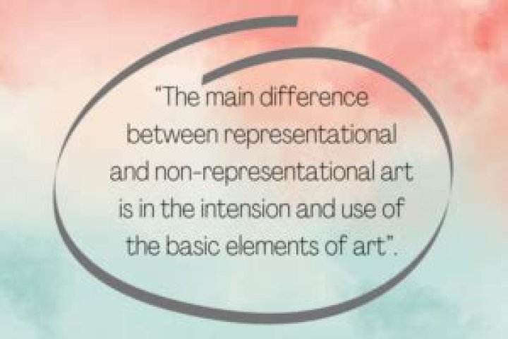 What does non representational mean in art?