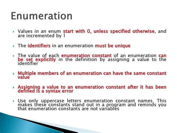 What does re-enumeration mean?