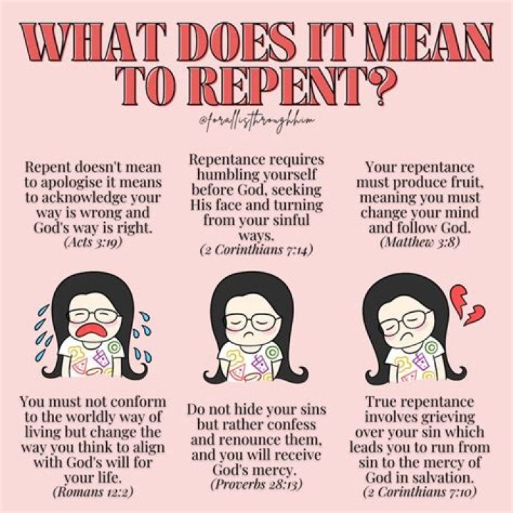 What does repentance mean?