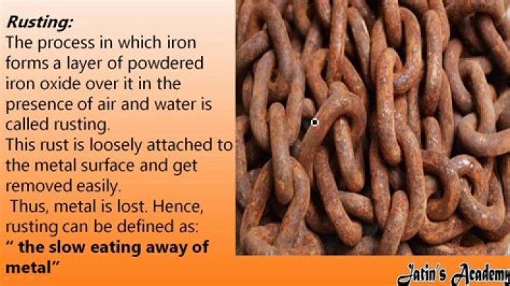 What does rusty mean?