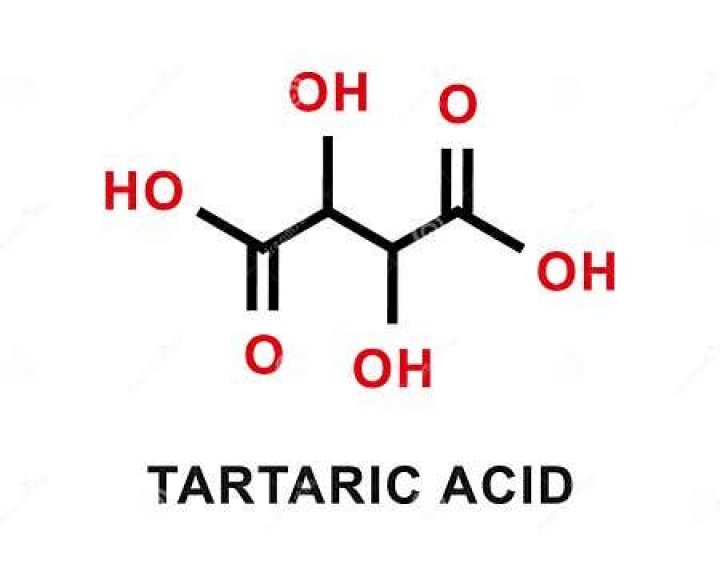 What does tartaric acid do?