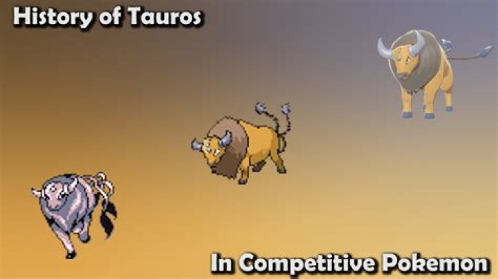 What does tauros evolve into?