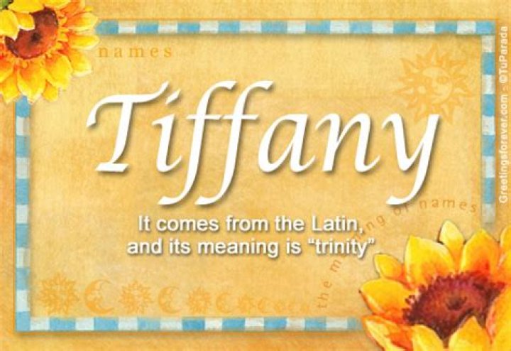 What does tiffany mean?