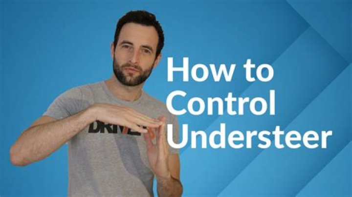 What does understeer feel like?