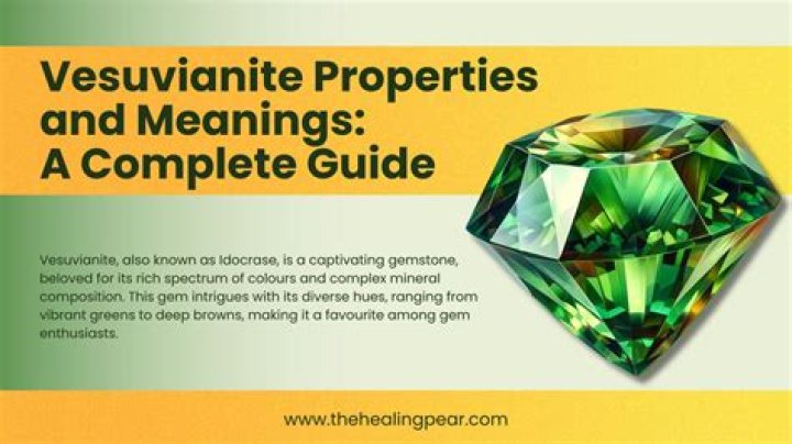 What does vesuvianite look like?