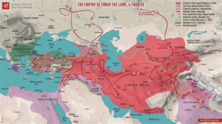 What empire did tamerlane rule?