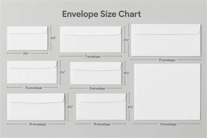 What envelope size is 6x9?