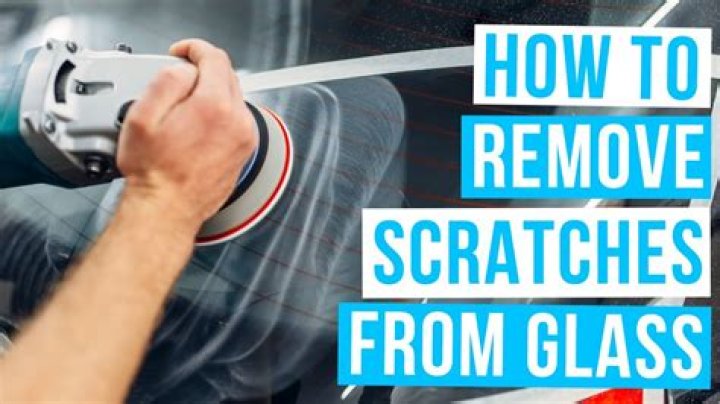 What get scratches out of glass?