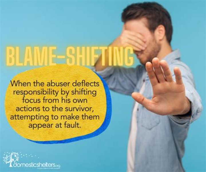 What happened in blame-shifting?