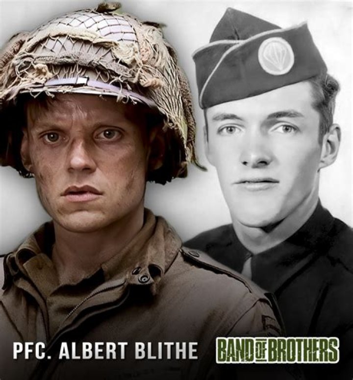 What happened to blithe in band of brothers?