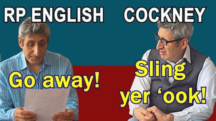 What is a cockney accent?