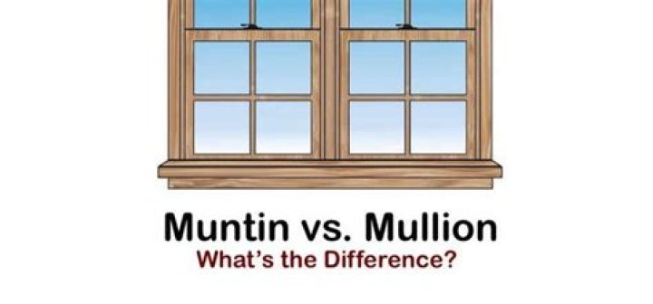 What is a door muntin?