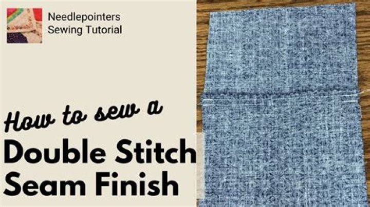 What is a double stitched?