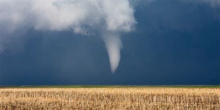 What is a funnel shaped cloud called?