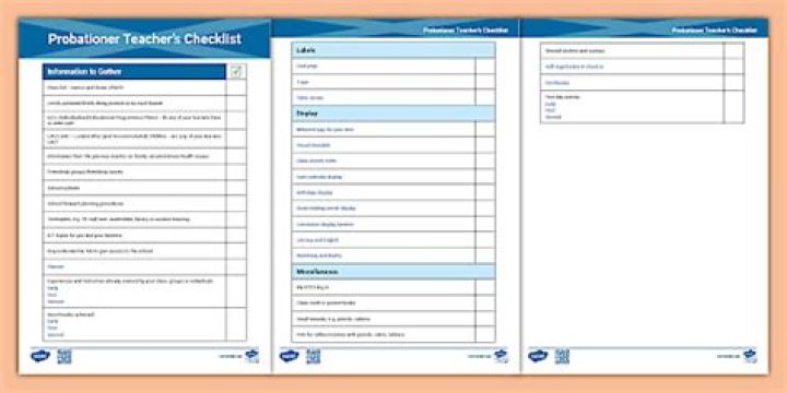 What is a probationer teacher?