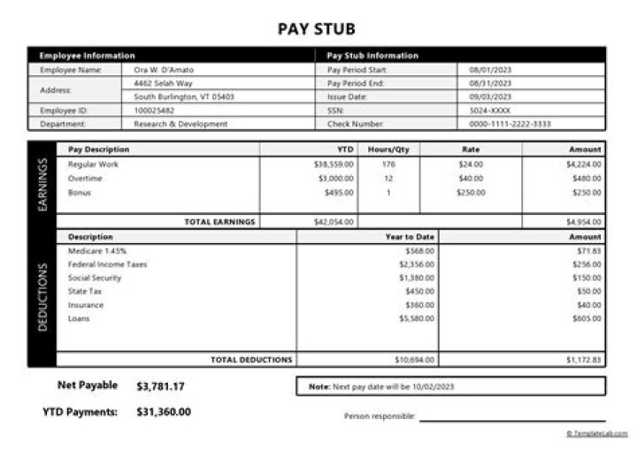 What is a stub year end?