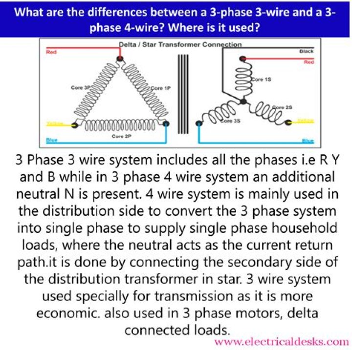 What is a three wire system?