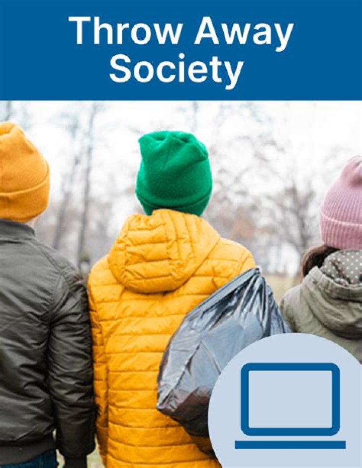 What is a throwaway society?