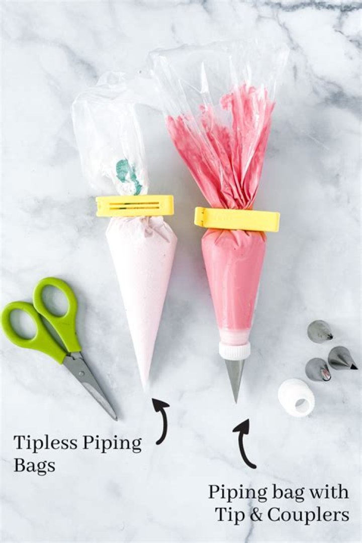 What is a tipless piping bag?