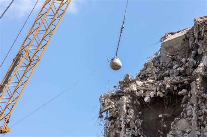 What is a wrecking ball used for?