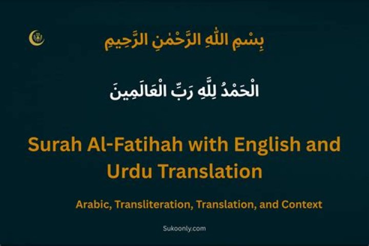 What is al fatihah?