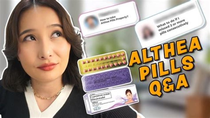 What is althea pills used for?