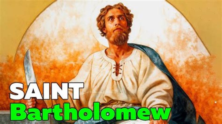 What is bartholomew the patron saint of?