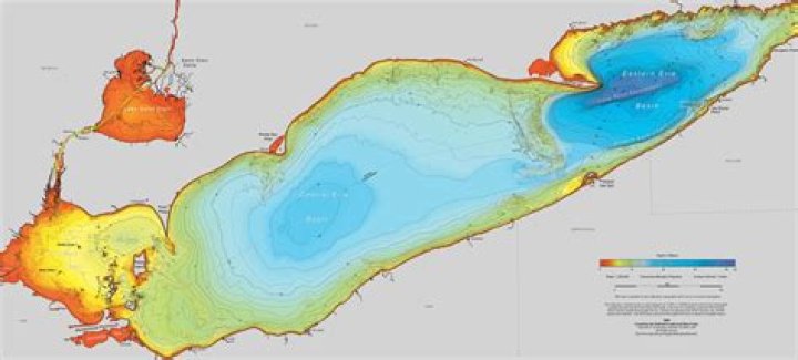 What is bathymetric chart?