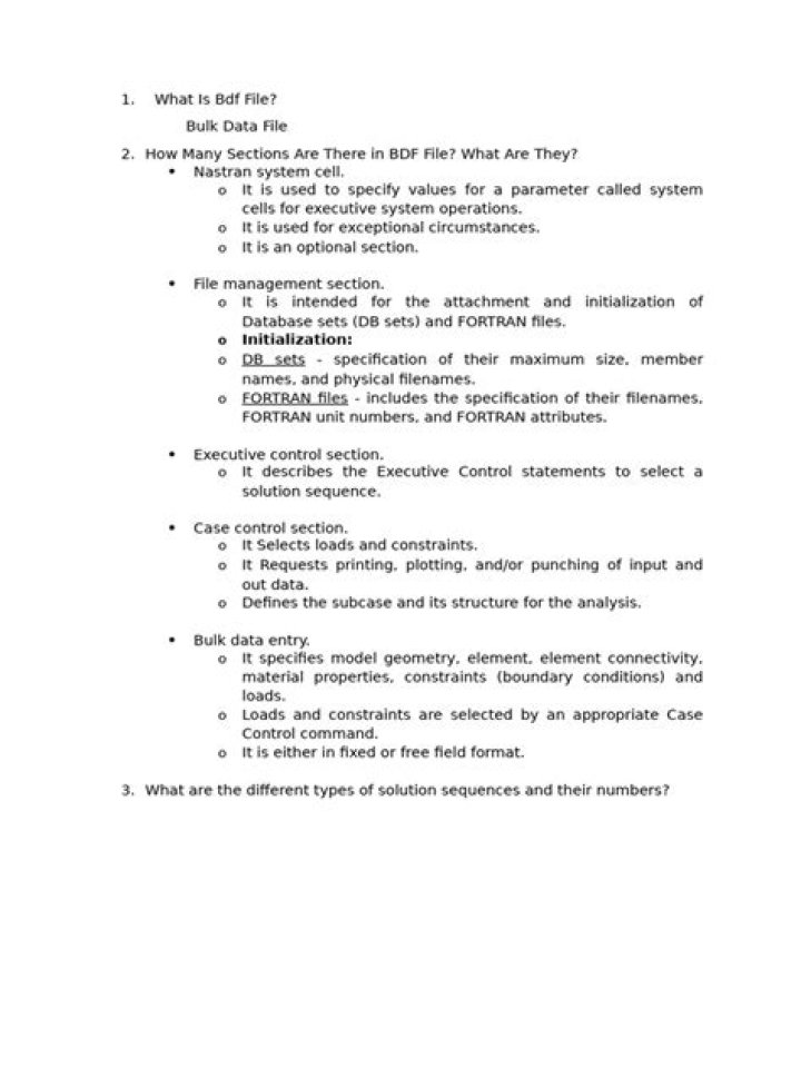 What is bdf file?