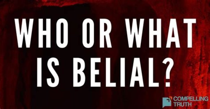 What is belial in the bible?