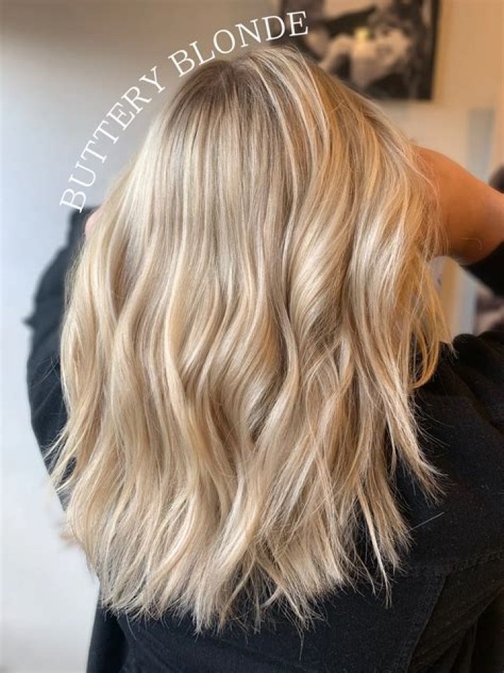 What is buttery blonde?