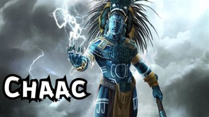 What is chac the mayan god of?