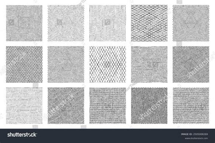 What is crosshatched leather?