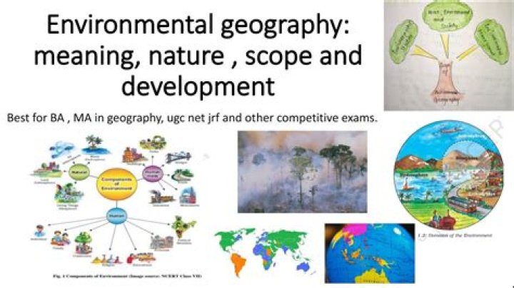 What is environmentalism in geography?