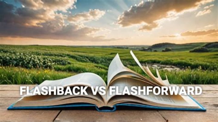 What is flashback and flashforward?