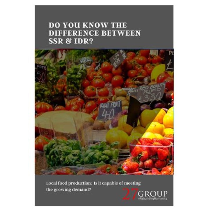 What is food self sufficiency?